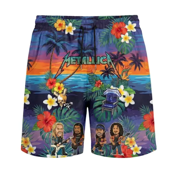 Alternative view of Metallica Hawaiian Shirt
