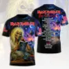 Iron Maiden Tour 2026 3D Apparel - THK130278