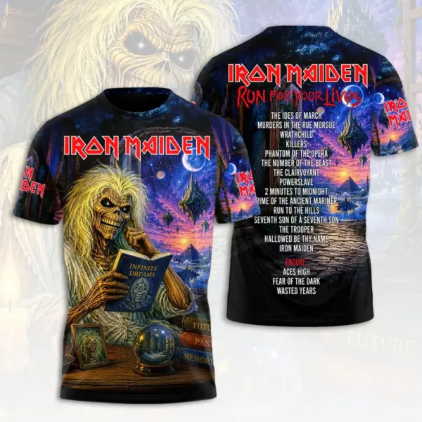 Iron Maiden Tour 2026 3D Apparel - THK130278