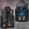 Premium Iron Maiden 2026 World Tour 2D Sleeveless Leather Vest-THK130302