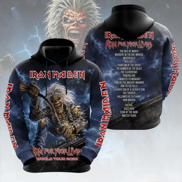 Alternative view of Iron Maiden Tour 2026 3D Apparel - THK130277