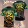 Megadeth This Was Our Life Tour 2026 3D Apparel - THK130375