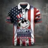 Snoopy 250 Years of America Polo Shirt -THK131534