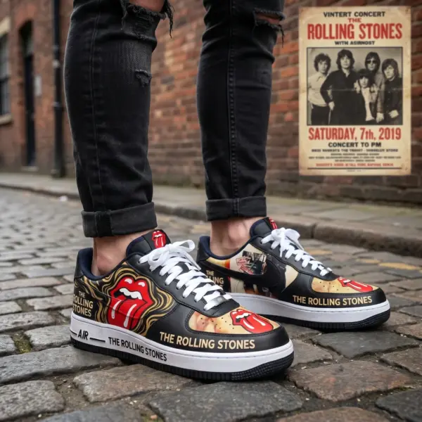 The Rolling Stones Low-Top Sneakers Shoes -THK130539 - Image 3