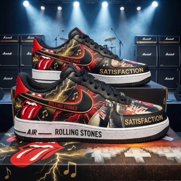 The Rolling Stones Low-Top Sneakers Shoes -THK130540