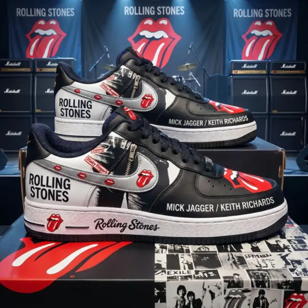 The Rolling Stones Low-Top Sneakers Shoes -THK130538