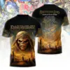 Iron Maiden Tour 2026 3D Apparel - THK130276