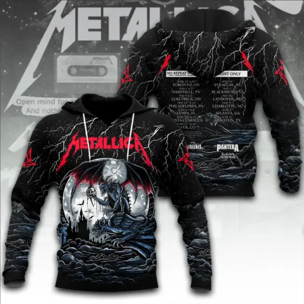 Alternative view of Metallica Tour 2026 3D Apparel - THK130316