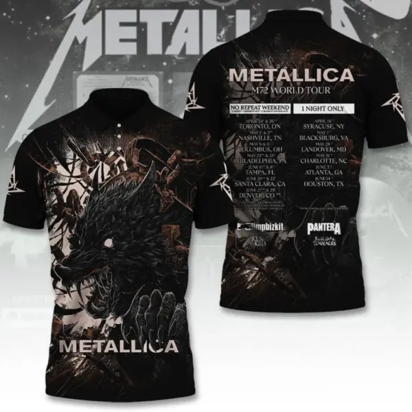 Alternative view of Metallica Tour 2026 3D Apparel - THK130315