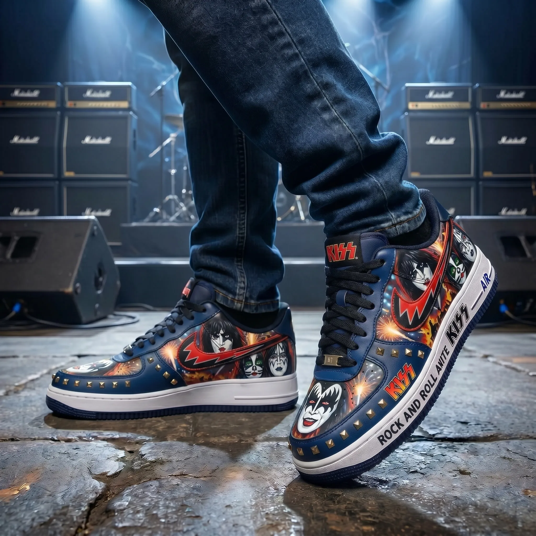 Kiss Low-Top Sneakers Shoes -THK130634 - Image 4