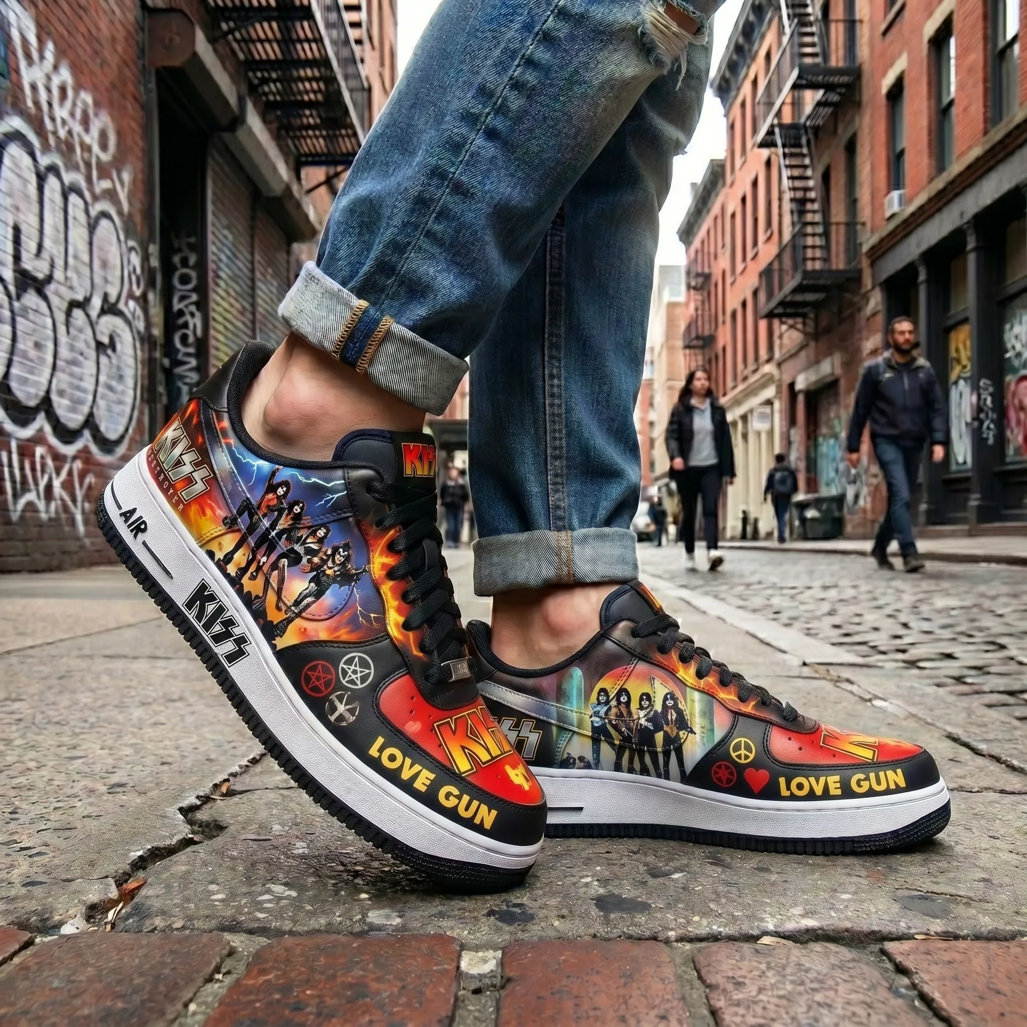 Kiss Air Low-Top Sneakers Shoes -THK130633 - Image 3