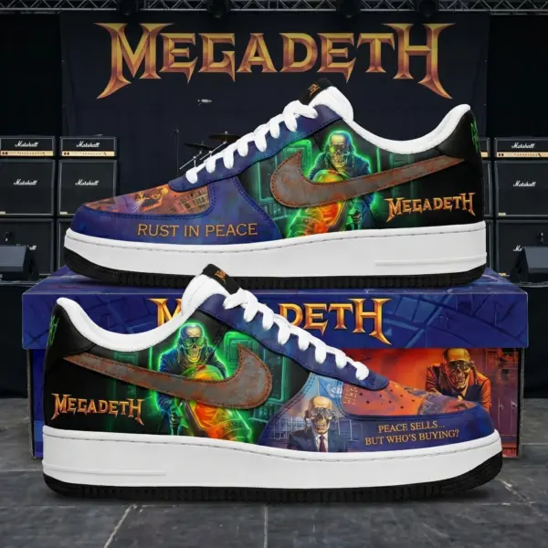 Megadeth Low-Top Sneakers Shoes