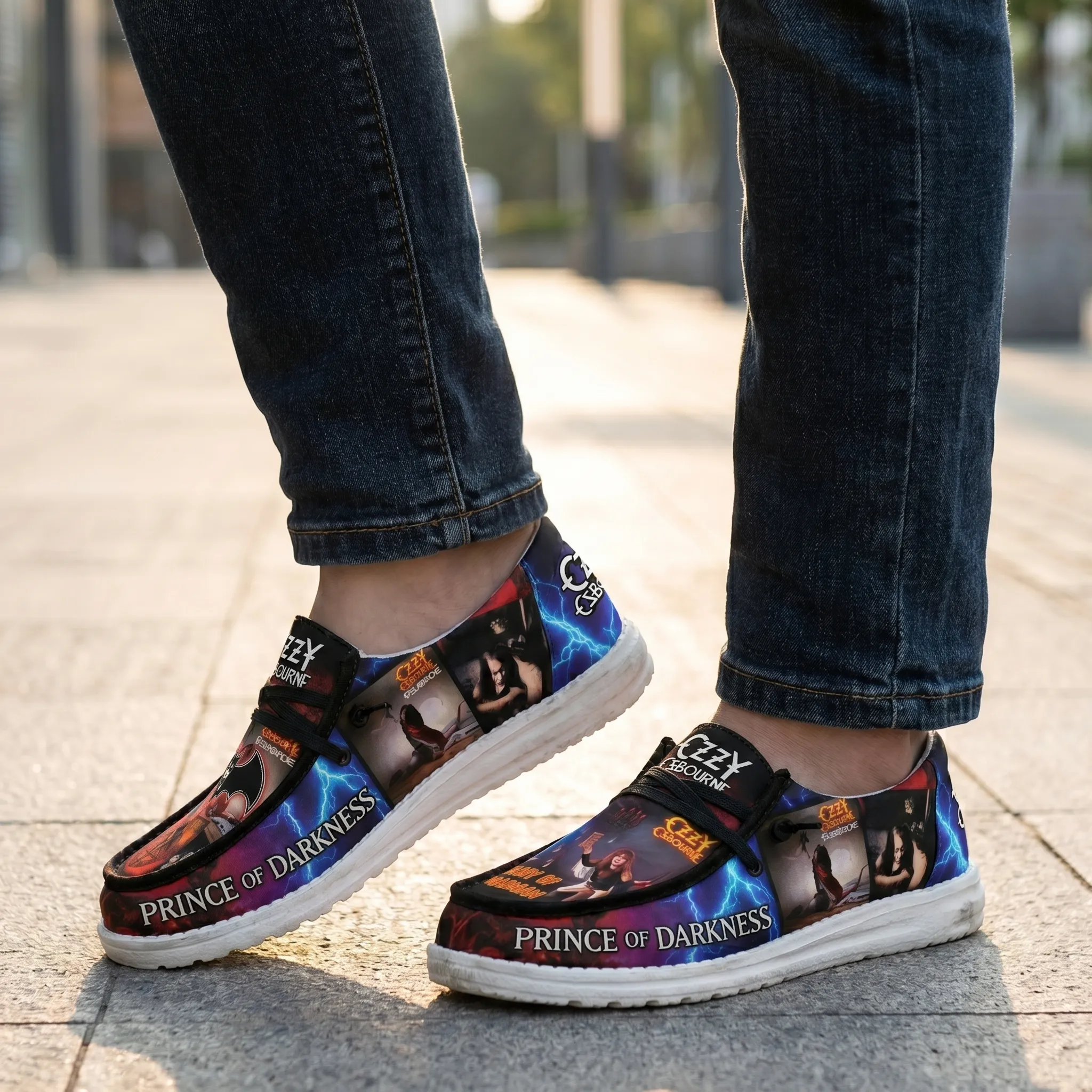 Ozzy Osbourne Hey Dude Shoes - Image 3