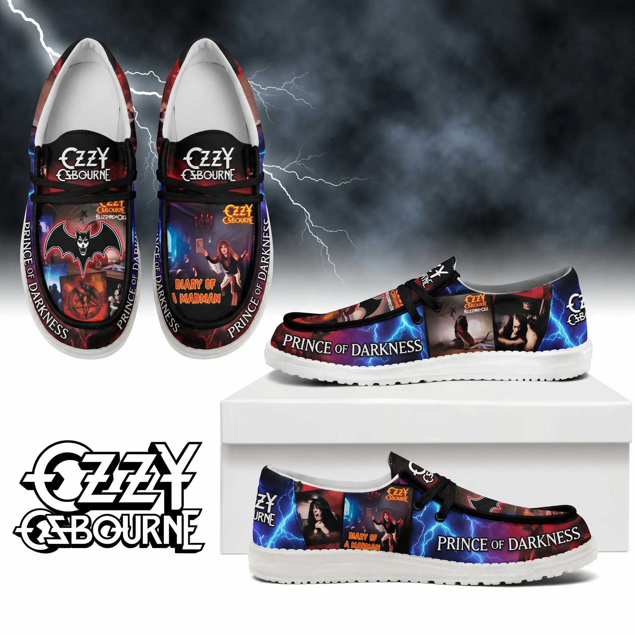 Ozzy Osbourne Hey Dude Shoes