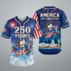 Snoopy 250 Years of America Baseball Jersey - THK131562