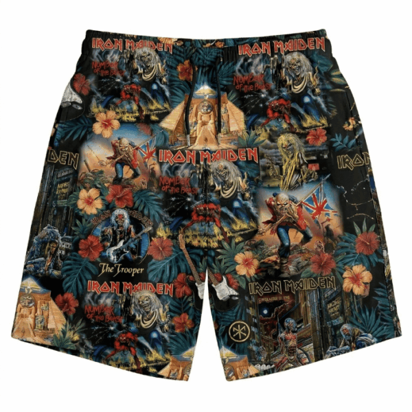 Alternative view of Iron Maiden Hawaiian Shirt-THK130229