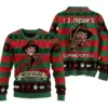 Freddy Krueger Halloween Knitted Sweater-THK133092
