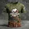 Snoopy 250 Years of America 3D Apparel - THK132219