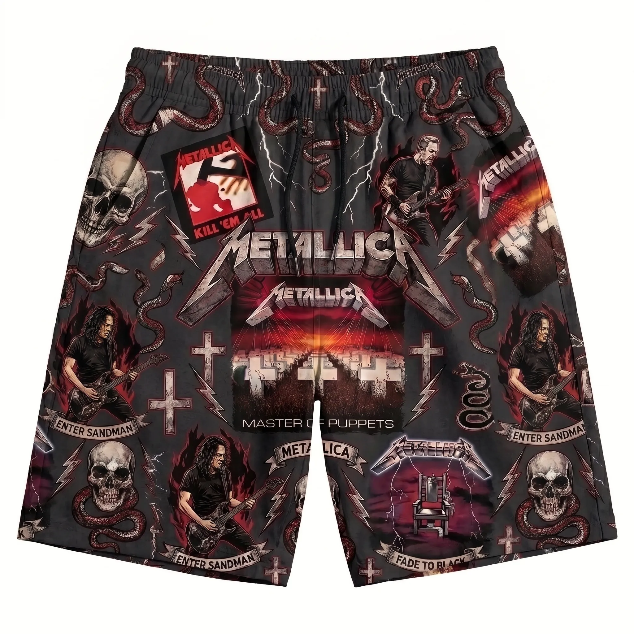 Metallica Hawaiian Shirt-THK132856 - Image 2