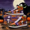 Snoopy Halloween Air Jordan High Top Shoes