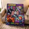Horror Movies & Chill Halloween Quilt Blanket-THK132976