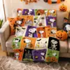 Snoopy Trick Or Treat Patchwork Halloween Quilt Blanket-THK132988