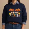 Peanuts Snoopy & Charlie Brown Fall Campfire Unisex Sweatshirt