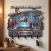 Personalized Star Trek USS Enterprise Acrylic Key Hanger