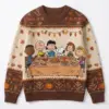 Peanuts Snoopy Thanksgiving Ugly Sweater-THK133273
