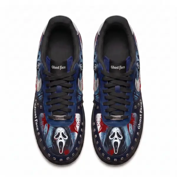 Ghostface Halloween Air Low-Top Sneakers Shoes-THK133513 - Image 3