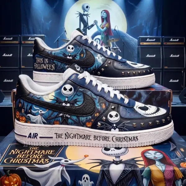 The Nightmare Before Christmas Air Low-Top Sneakers Shoes-THK133552