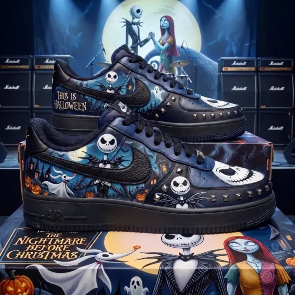Alternative view of The Nightmare Before Christmas Air Low-Top Sneakers Shoes-THK133552