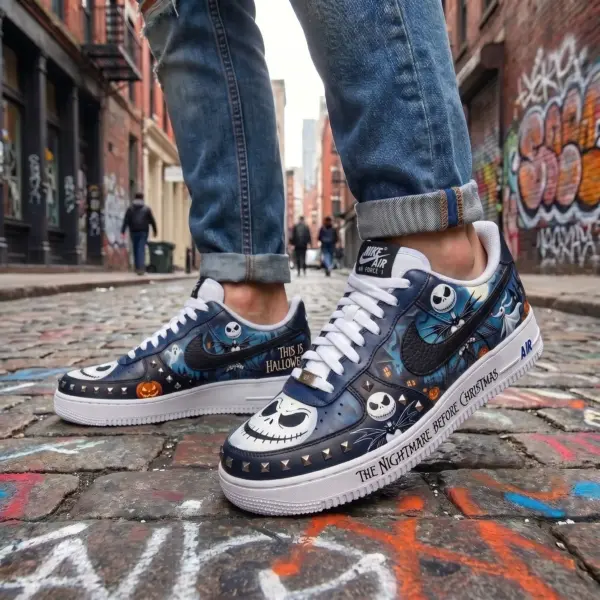 The Nightmare Before Christmas Air Low-Top Sneakers Shoes-THK133552 - Image 3