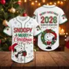 Snoopy Christmas Baseball Jersey-THK133691