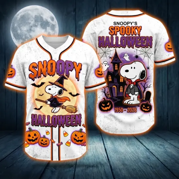 Snoopy Halloween Baseball Jersey-THK133669