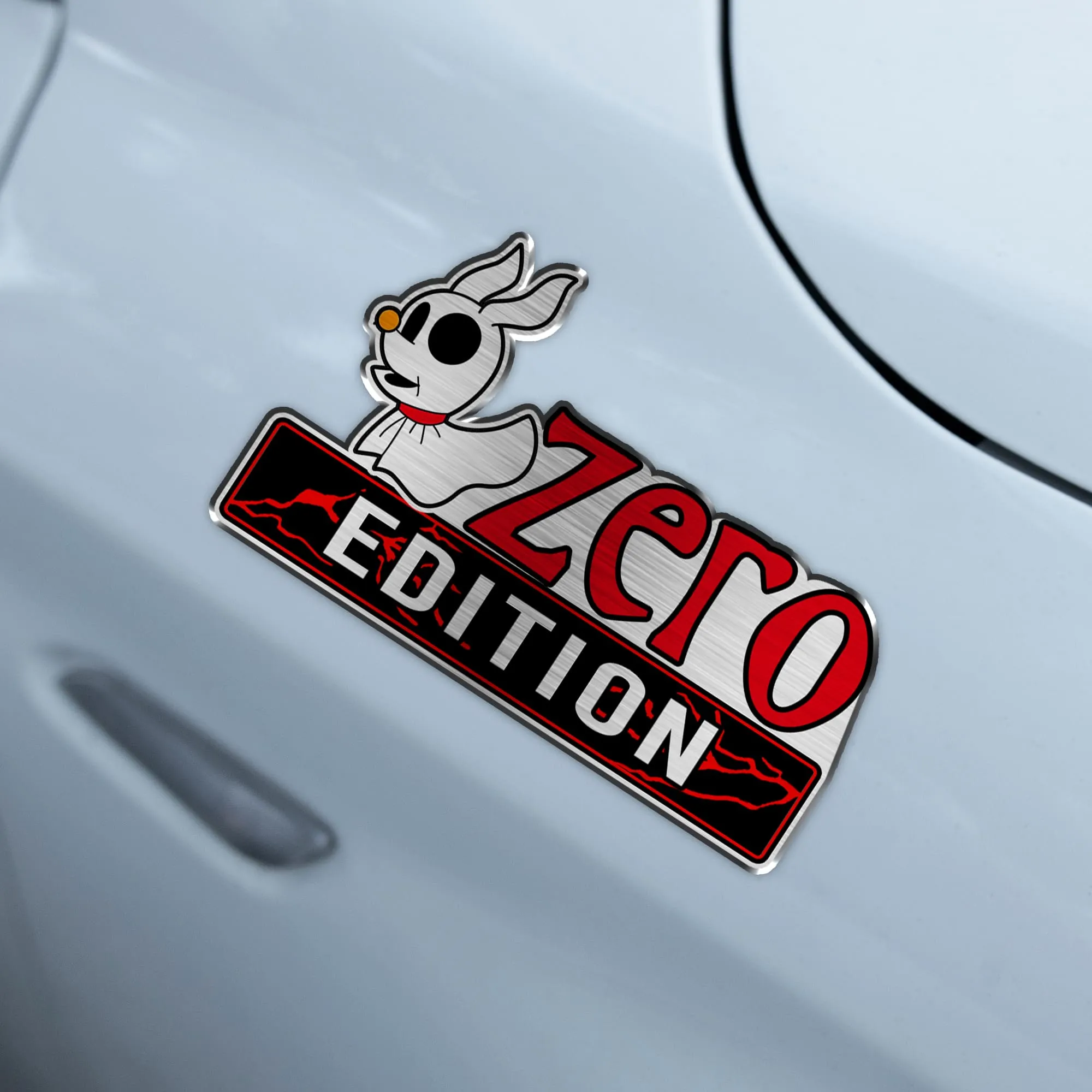 Personalized Zero Edition 3D Inlayed Car Name Badge - Image 2