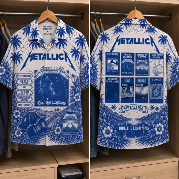 Metallica Hawaiian Shirt-THK132821