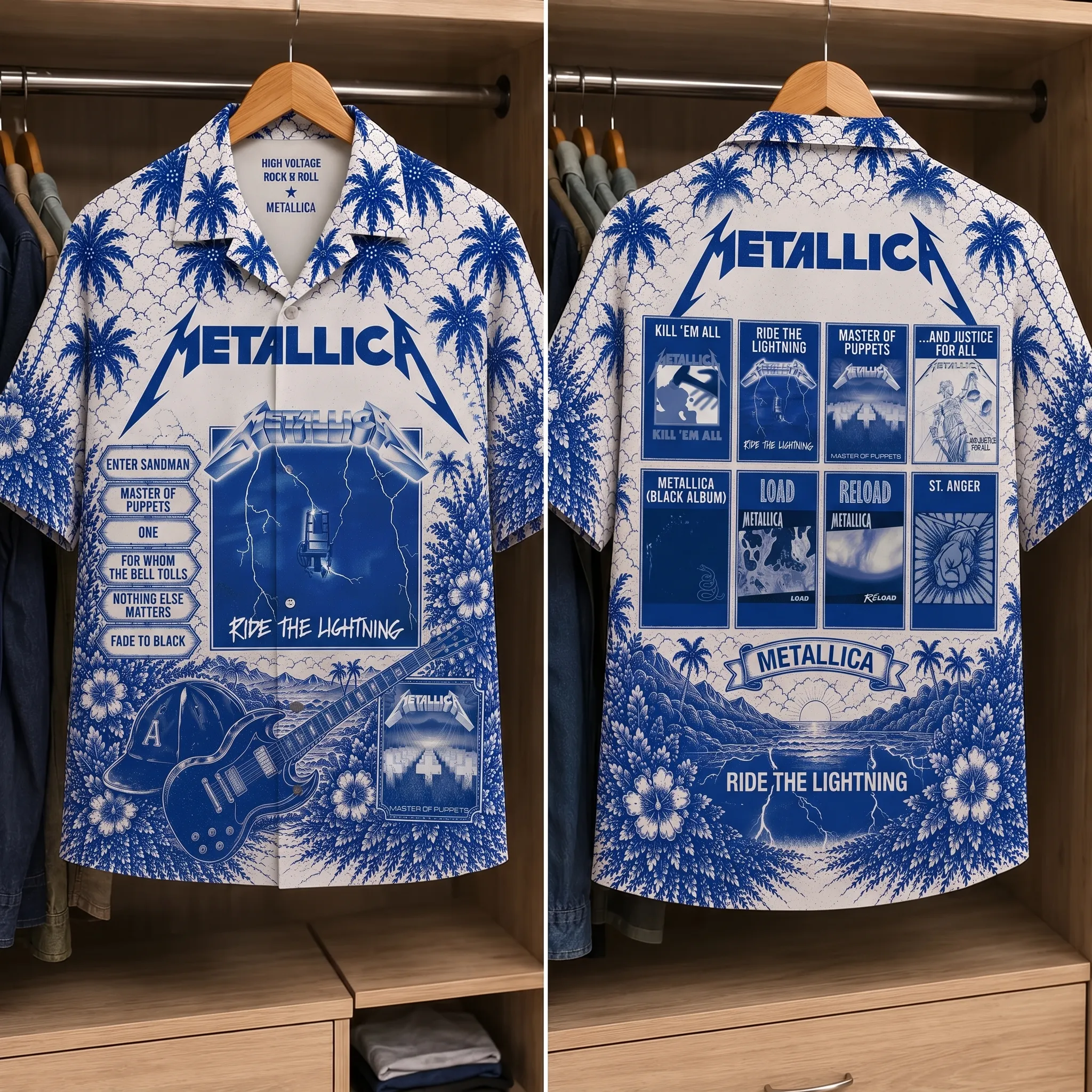 Metallica Hawaiian Shirt-THK132821