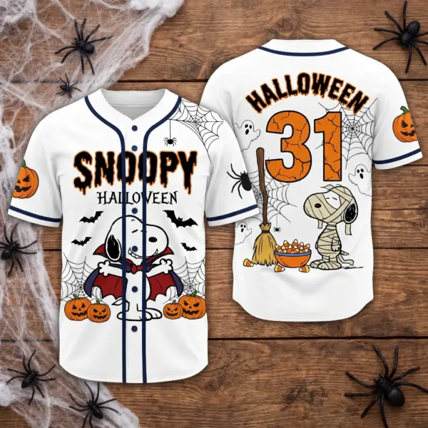 Snoopy Halloween Baseball Jersey-THK133668