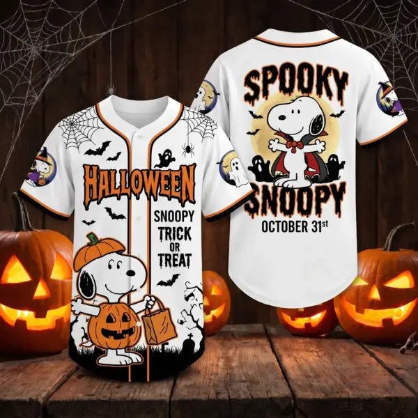 Snoopy Halloween Baseball Jersey-THK133667