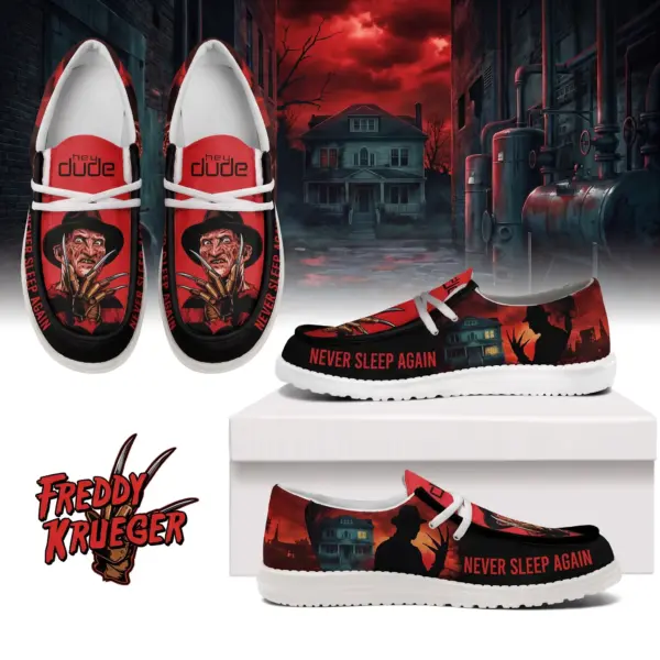 Freddy Krueger Hey Dude Shoes-THK133407