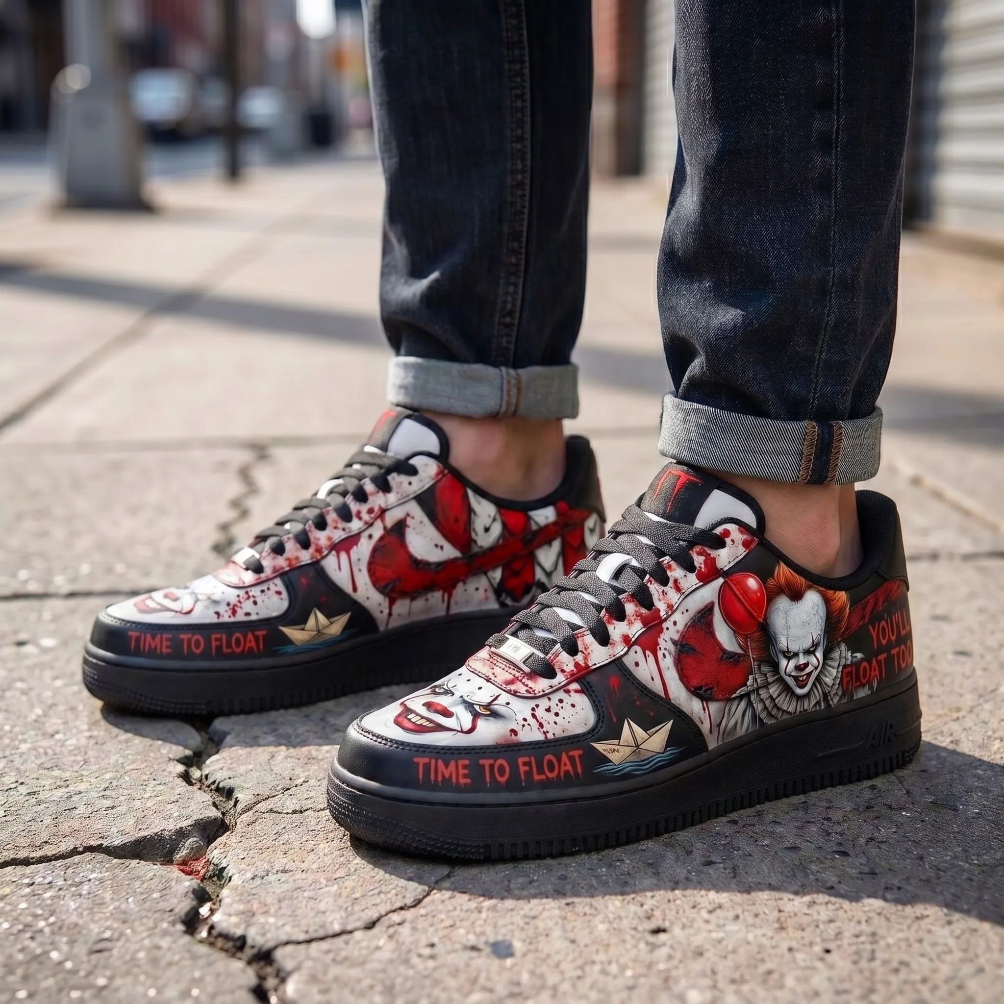 Pennywise Air Low-Top Sneakers Shoes-THK132486 - Image 3
