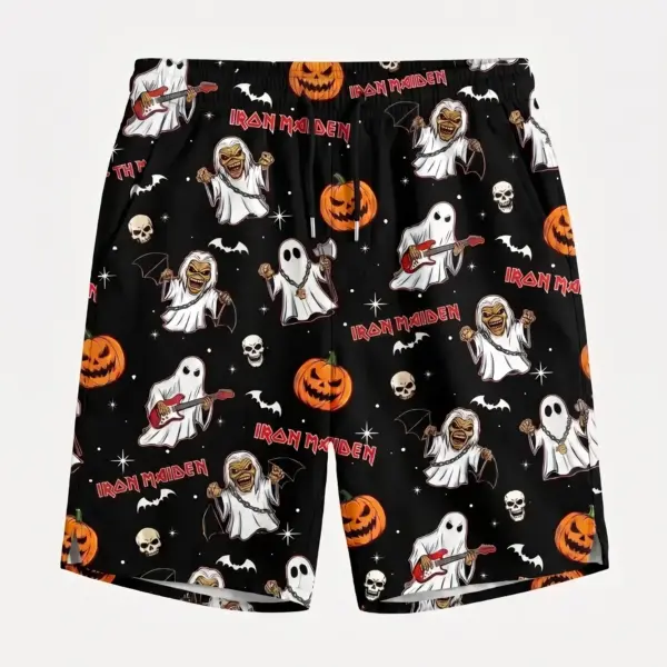 Alternative view of Iron Maiden Halloween Hawaiian Shirt-THK132834