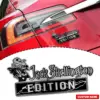 Personalized Jack Skellington Edition 3D Inlayed Car Name Badge