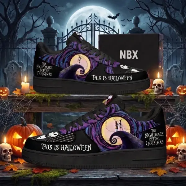 Alternative view of The Nightmare Before Christmas Air Low-Top Sneakers Shoes-THK132753