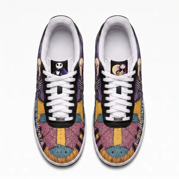 The Nightmare Before Christmas Air Low-Top Sneakers Shoes-THK132754 - Image 3