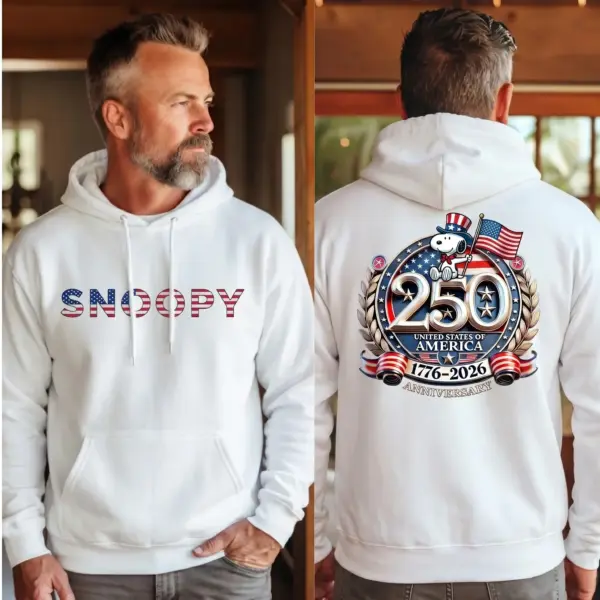 Alternative view of Snoopy 250 Years of America 3D Apparel - THK132202