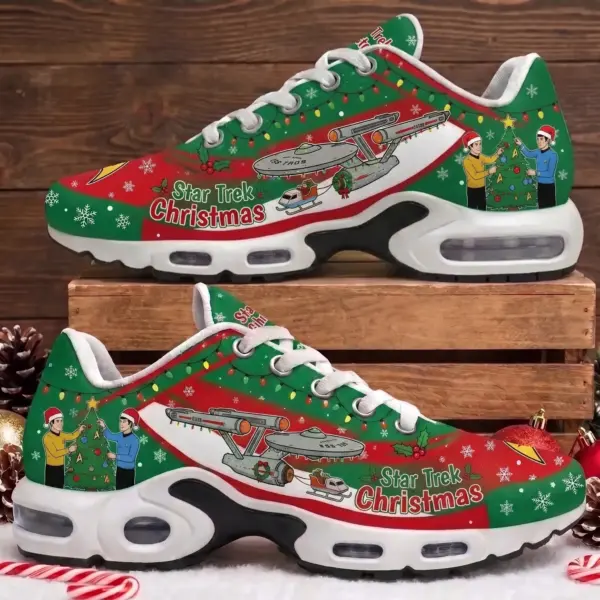 Festive Star Trek Christmas Air Max Shoes-THK133153