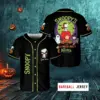 Personalized Snoopy Halloween Baseball Jersey-THK132761