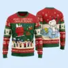 The Peanuts Snoopy Christmas Knitted Sweater-THK132975